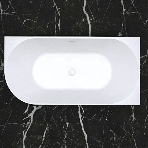 Corner Acrylic Bathtub Bellanto Slim 170 Right