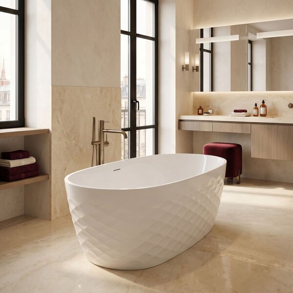 Freestanding Acrylic Bathtub GAJA 170