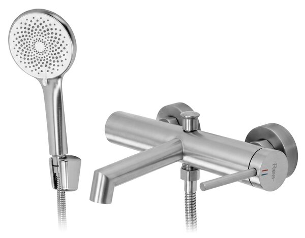 Bathroom faucet REA Foss Nickel Brush