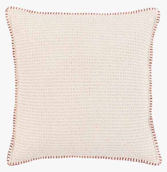 Junia Textured Cushion in Cream