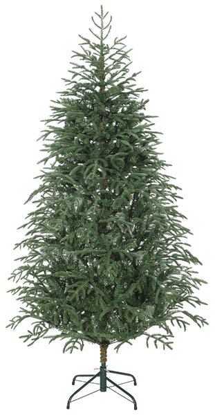 HOMCOM 6 ft Full Spruce Christmas Tree with Realistic Dense Tips, Easy Assembly - Green