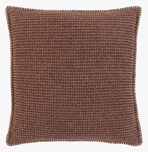 Junia Textured Cushion in Brown