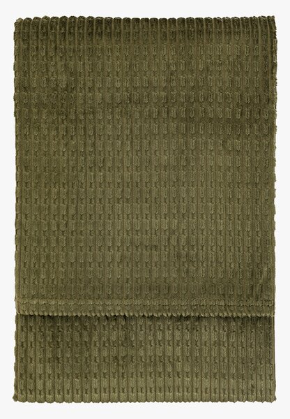Doze Flannel Throw in Olive