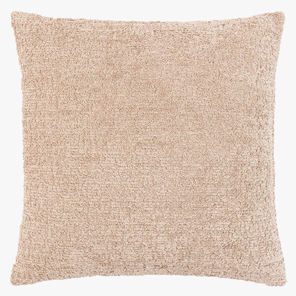 Alora Chenille Cushion in Taupe