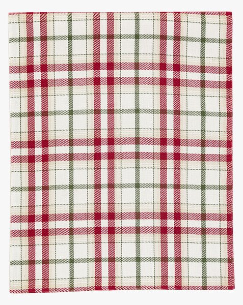 Timeless Tidings Christmas Check Table Runner, Small