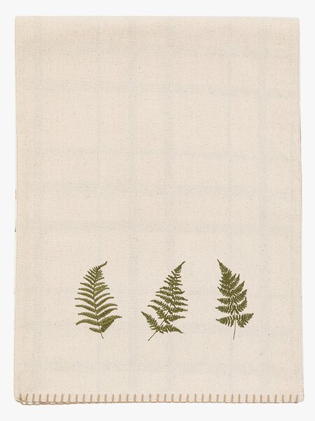 Autumnal Forest Check Table Runner