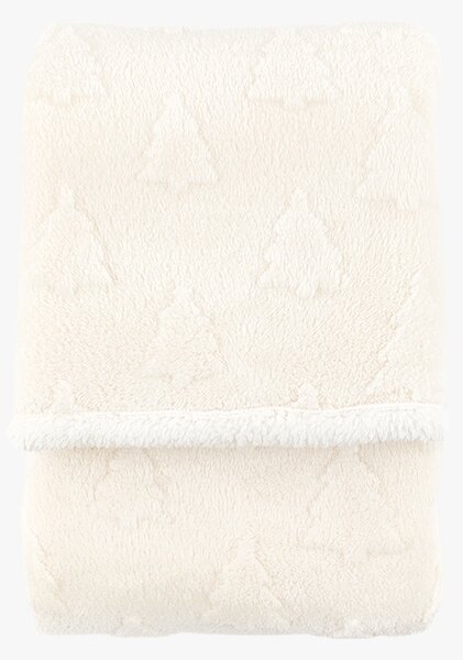 Winter Frost Christmas Tree Sherpa Throw