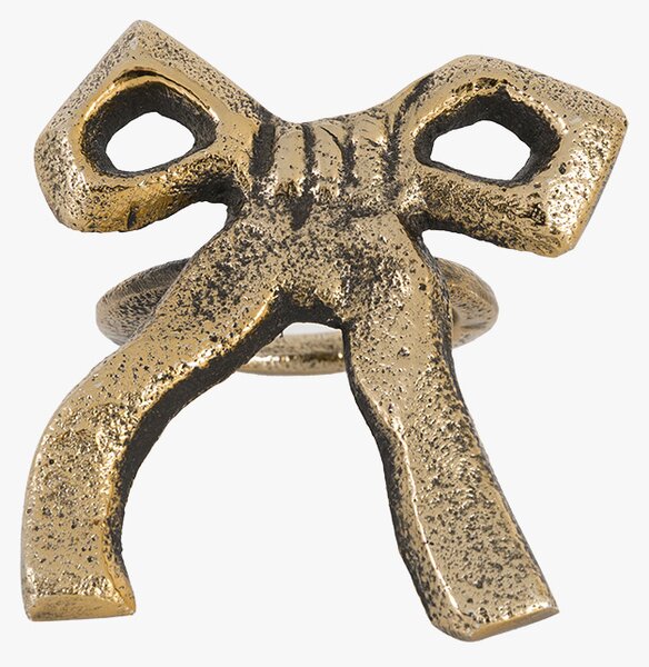 Antique Bow Napkin Ring, Set of 4