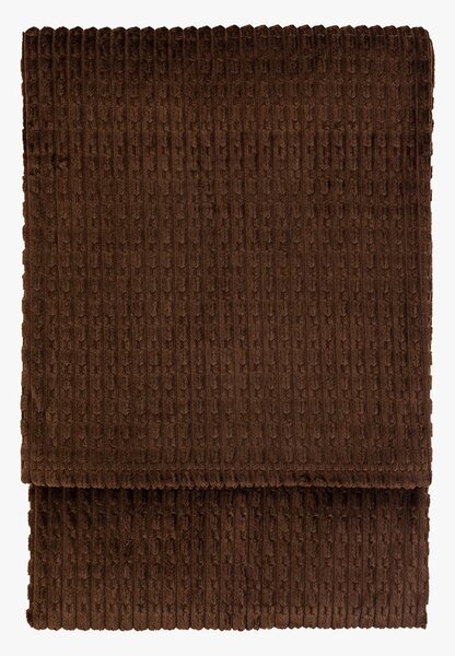 Doze Flannel Throw in Chocolate