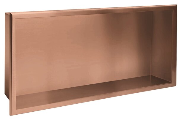 Bathroom shelf 30x60 brush copper