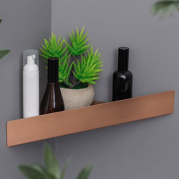 Bathroom shelf SF07 brush copper
