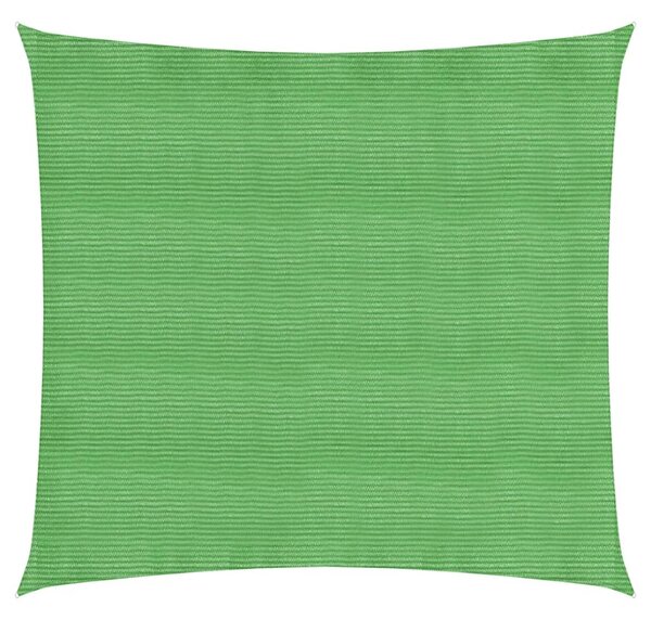 Sunshade Sail 160 g/m² Light Green 4.5x4.5 m HDPE