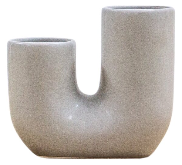 Hexworth Ceramic Vase Grey