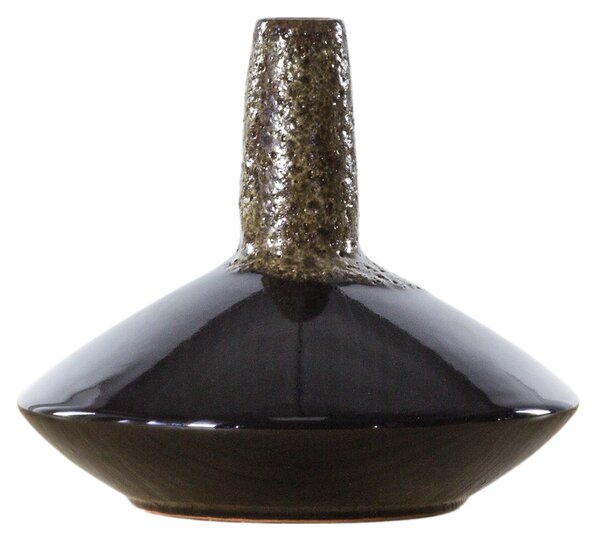 Hollicombe Ceramic Bud Vase Black