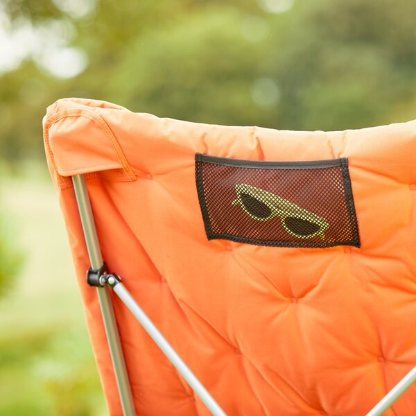 Padded Camping Chair With Carry Bag