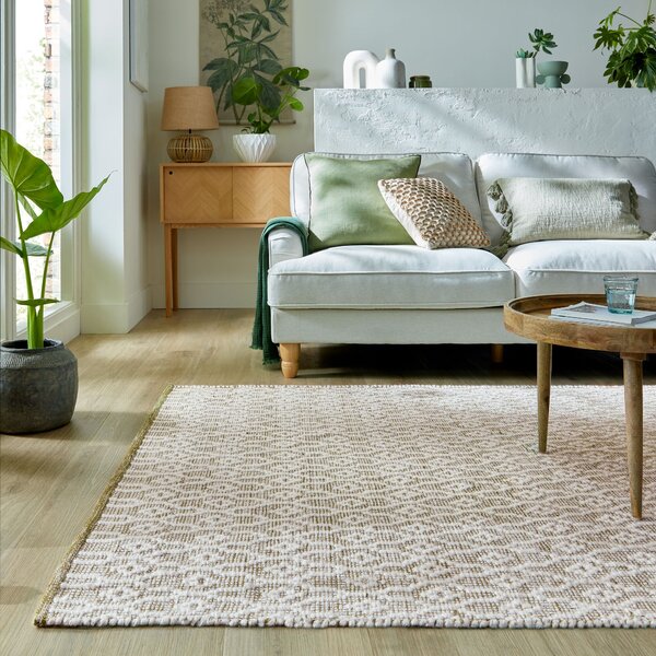 Dream Global Wool Blend Rug Green