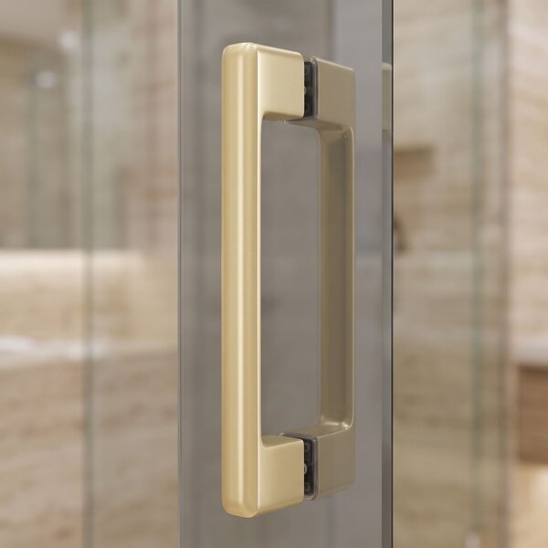 Shower door handle Rea 02 Brushed Gold