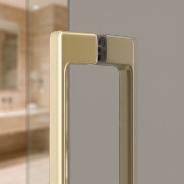 Shower door handle Rea 02 Brushed Gold