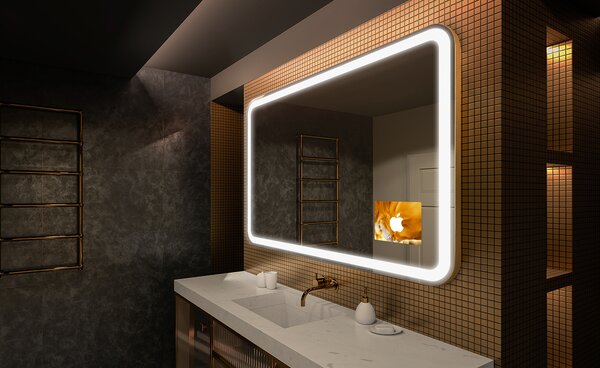 50x80 Designer Backlit LED Bathroom Mirror L141