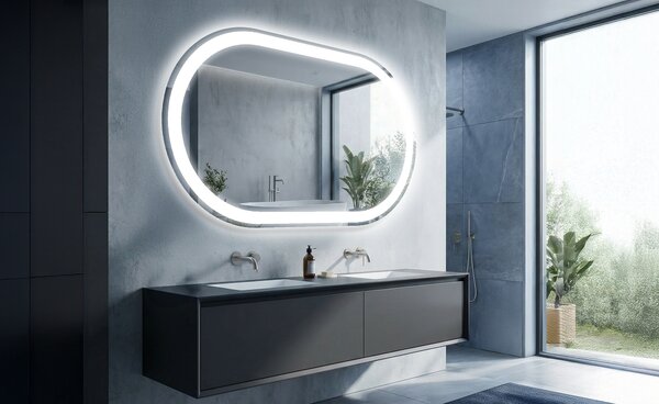 Backlit LED Bathroom Mirror L230