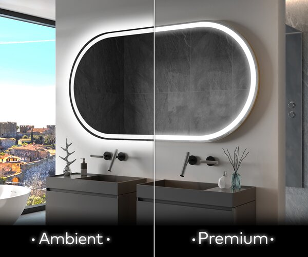 Backlit LED Bathroom Mirror L230