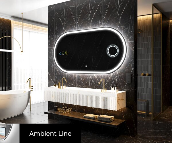 Backlit LED Bathroom Mirror L230