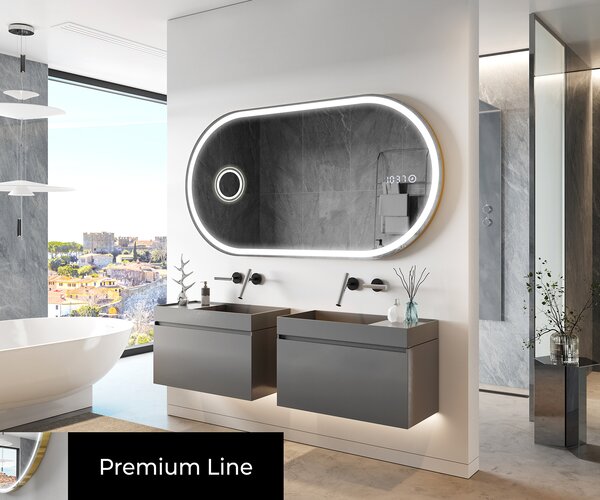 Backlit LED Bathroom Mirror L230