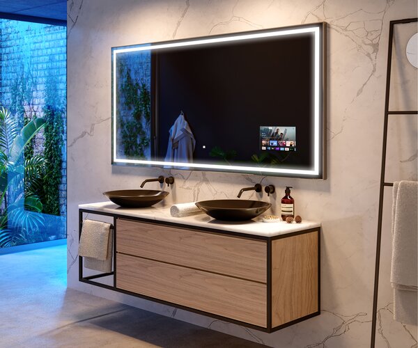 Designer Backlit LED Bathroom Mirror L49