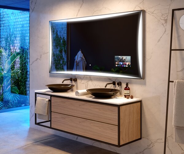Designer Backlit LED Bathroom Mirror L77