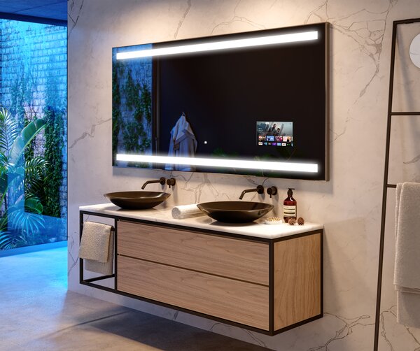 Designer Backlit LED Bathroom Mirror L09