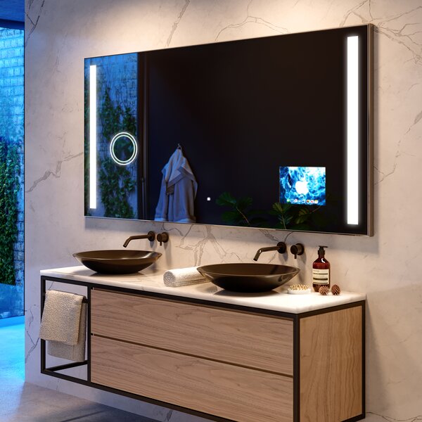 Designer Backlit LED Bathroom Mirror L02