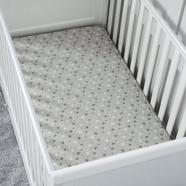 Ickle Bubba Pack of 2 Cosmic Aura Fitted Cotbed Sheets