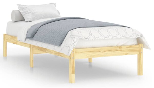 Bed Frame without Mattress Solid Wood Small Single