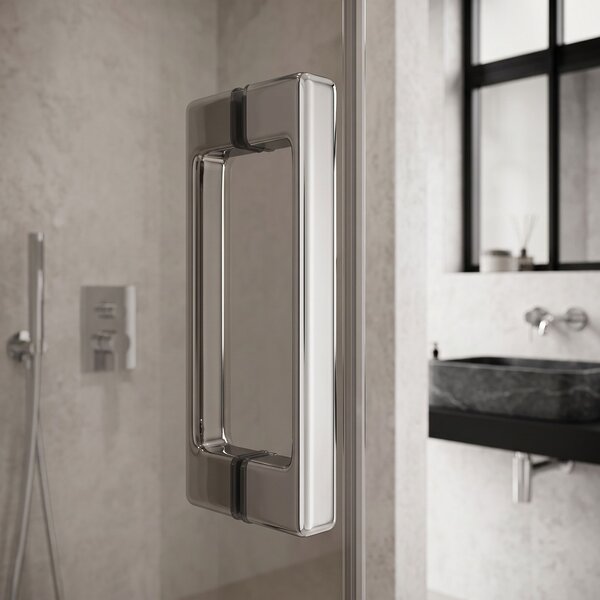 Shower door handle Rea 02 Chrome