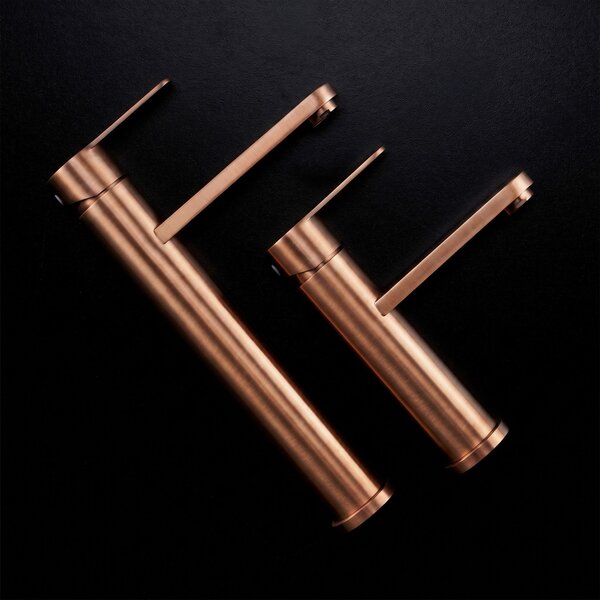 Bathroom faucet Rea Arcos Brush Copper