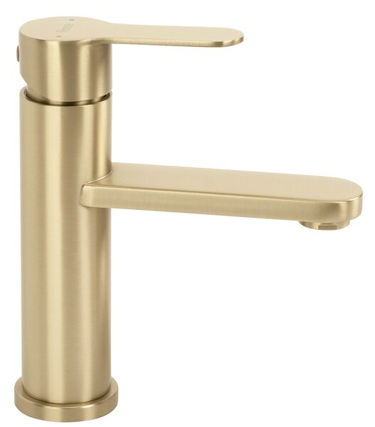 Bathroom faucet Rea Arcos Brush Gold