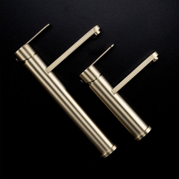 Bathroom faucet Rea Arcos Brush Gold