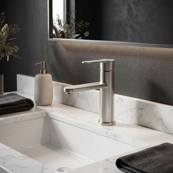 Bathroom faucet Rea Arcos Brush Nickel