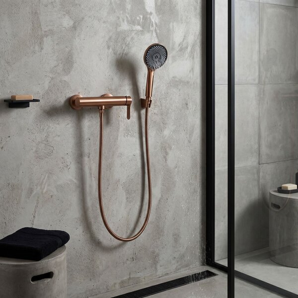 Shower faucet REA Arcos Brush Copper