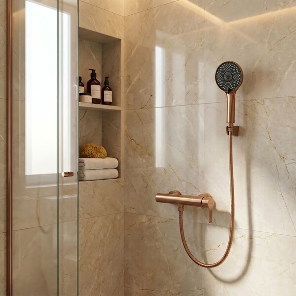 Shower faucet REA Arcos Brush Copper