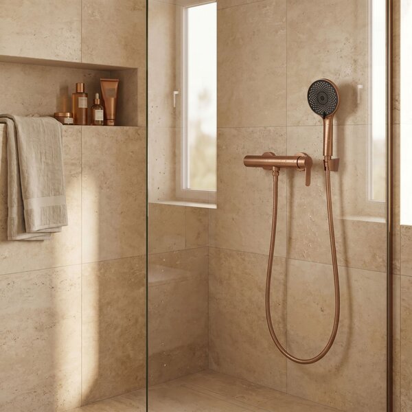 Shower faucet REA Arcos Brush Copper