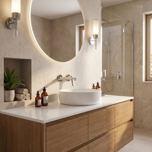 Concealed washbasin mixer REA VISION Chrome + BOX