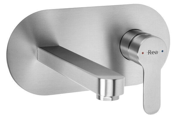 Wall Mounted faucet REA Arcos Brush Nickel