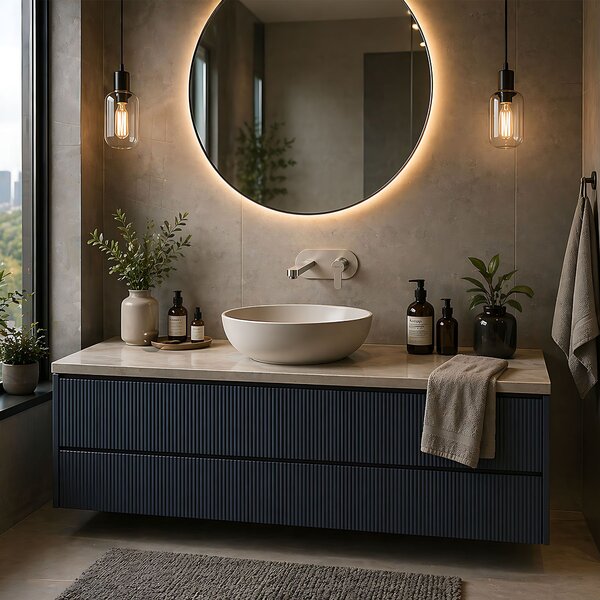 Wall Mounted faucet REA Arcos Brush Nickel
