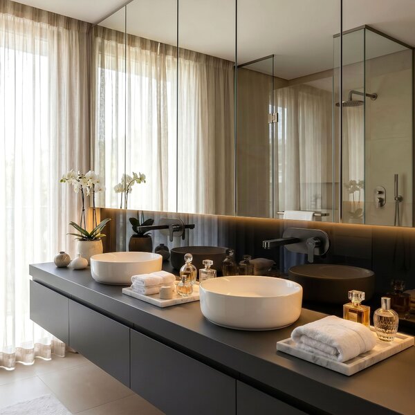 Wall Mounted faucet REA Arcos Titan