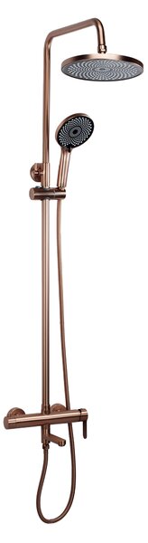 Shower Set Rea Arcos brush copper