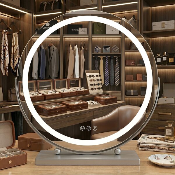 Mirror LED MAKE-UP Chrome 50 cm