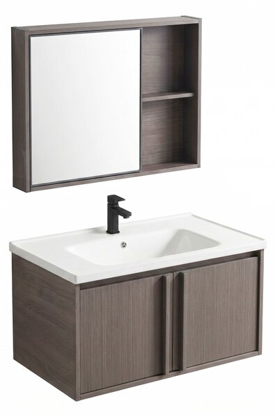 Bathroom furniture set with washbasin Gama T25023 KJM 80CM