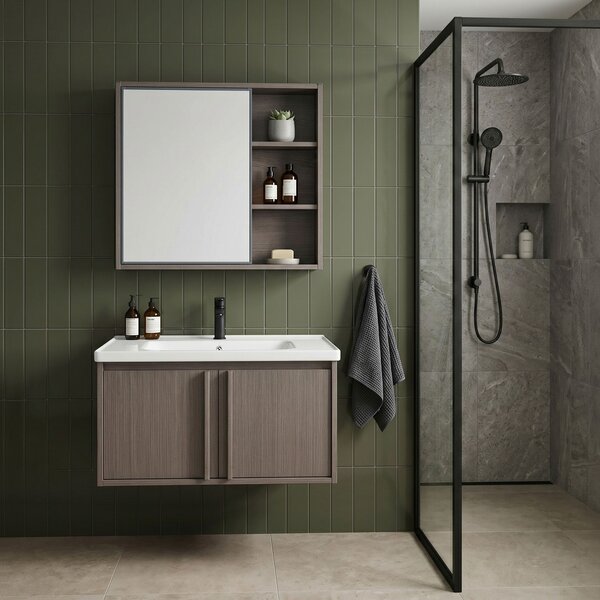 Bathroom furniture set with washbasin Gama T25023 KJM 70CM