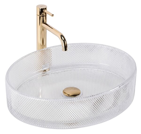 Countertop washbasin REA Mirella Transparent